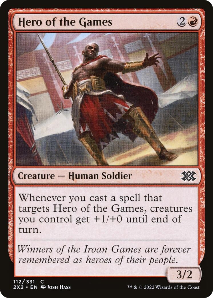 Hero of the Games (112) (Double Masters 2022) (Foil)