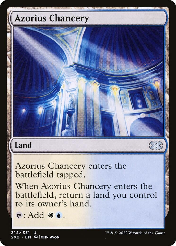 Azorius Chancery (318) (Double Masters 2022)