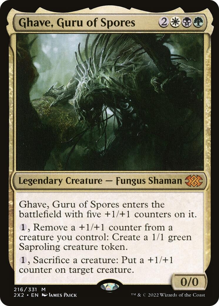 Ghave, Guru of Spores (216) (Double Masters 2022)