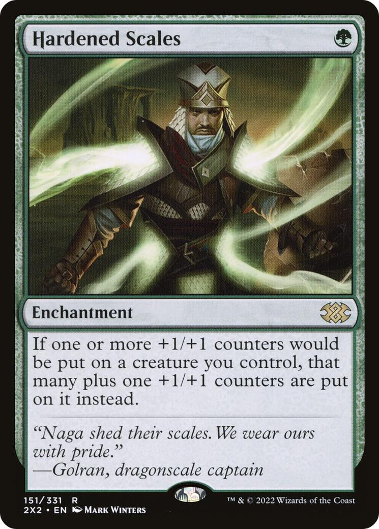 Hardened Scales (151) (Double Masters 2022)