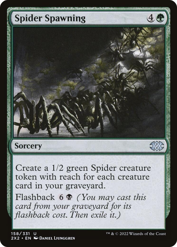 Spider Spawning (158) (Double Masters 2022)