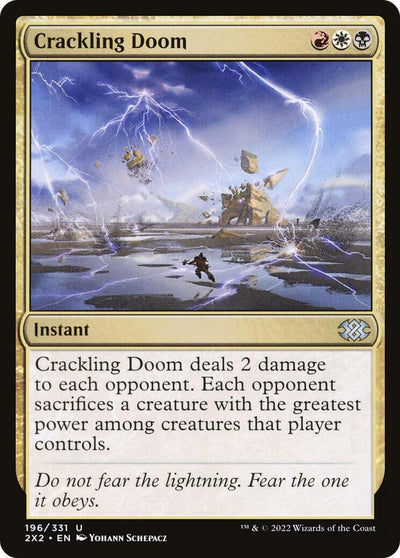 Crackling Doom (196) (Double Masters 2022) (Foil)