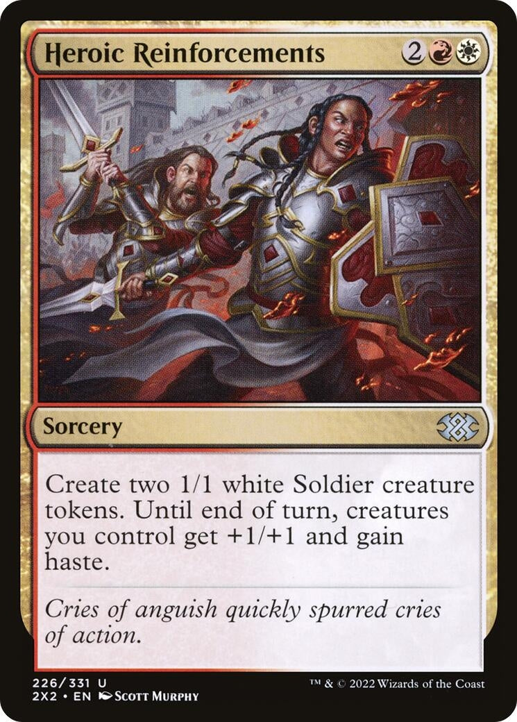 Heroic Reinforcements (226) (Double Masters 2022)