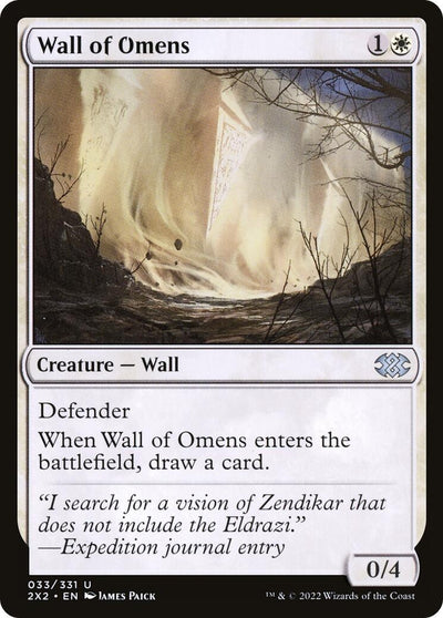 Wall of Omens (33) (Double Masters 2022)