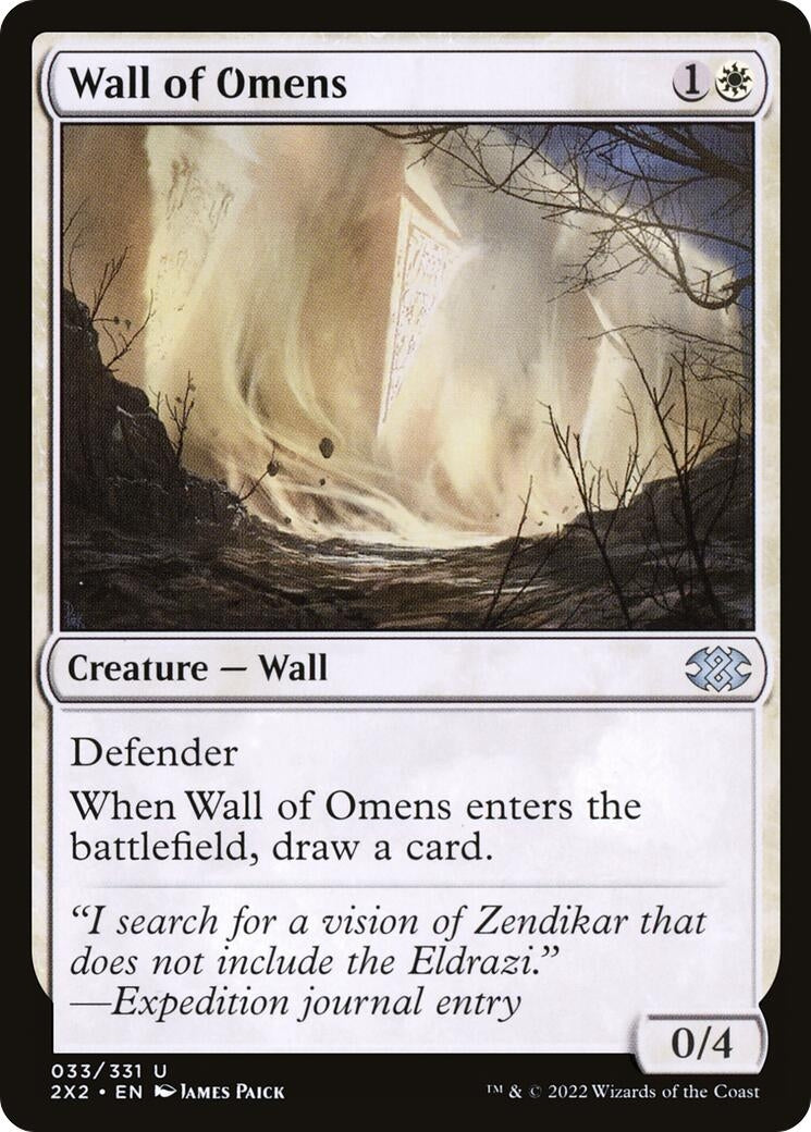 Wall of Omens (33) (Double Masters 2022)