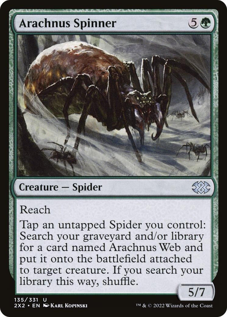 Arachnus Spinner (135) (Double Masters 2022)