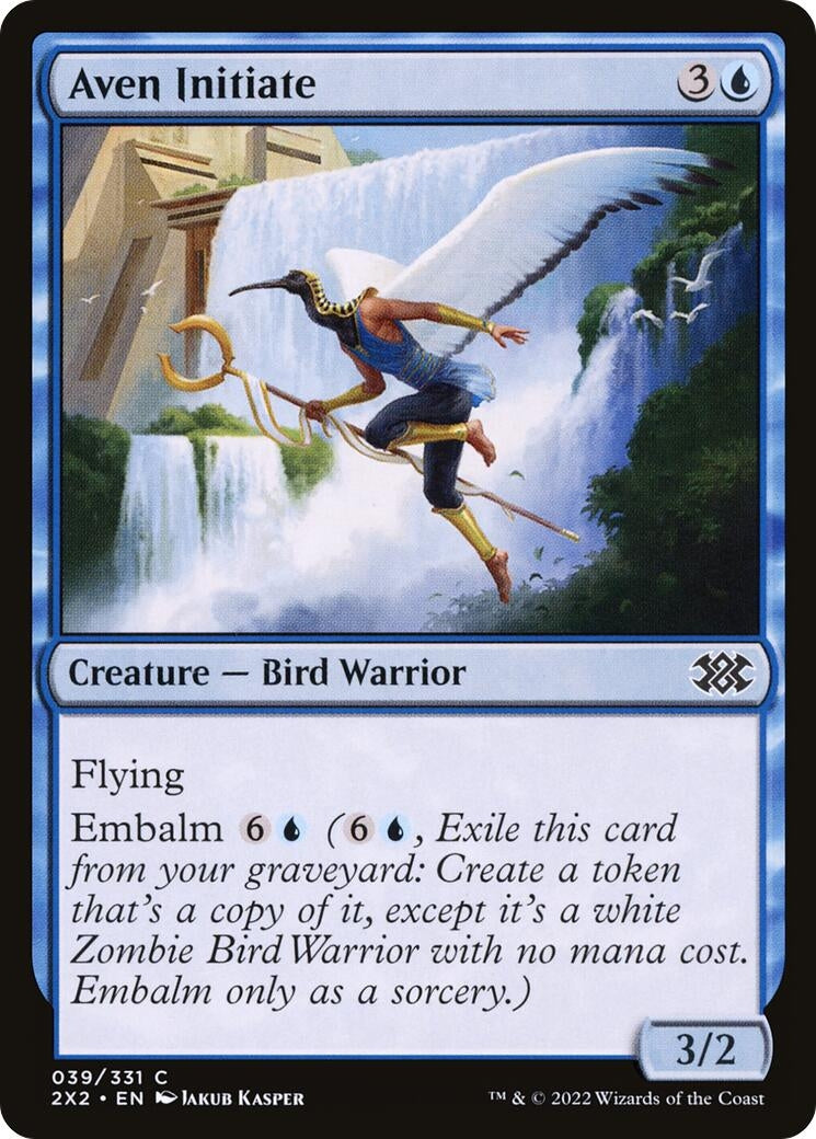 Aven Initiate (39) (Double Masters 2022) (Foil)