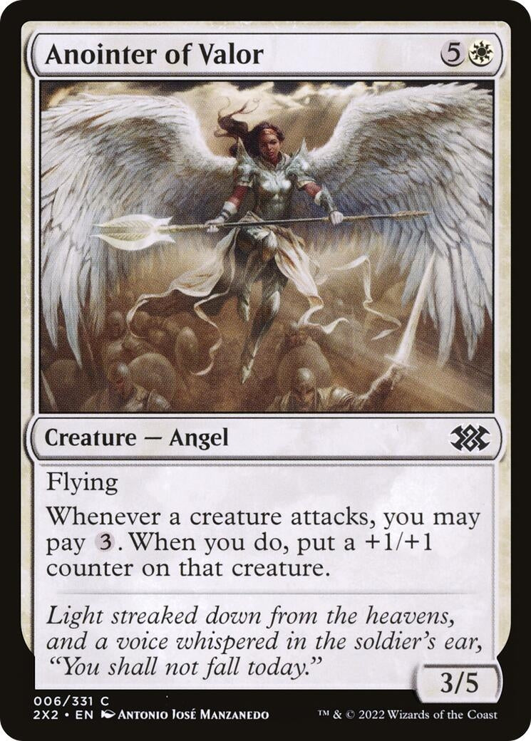 Anointer of Valor (6) (Double Masters 2022) (Foil)