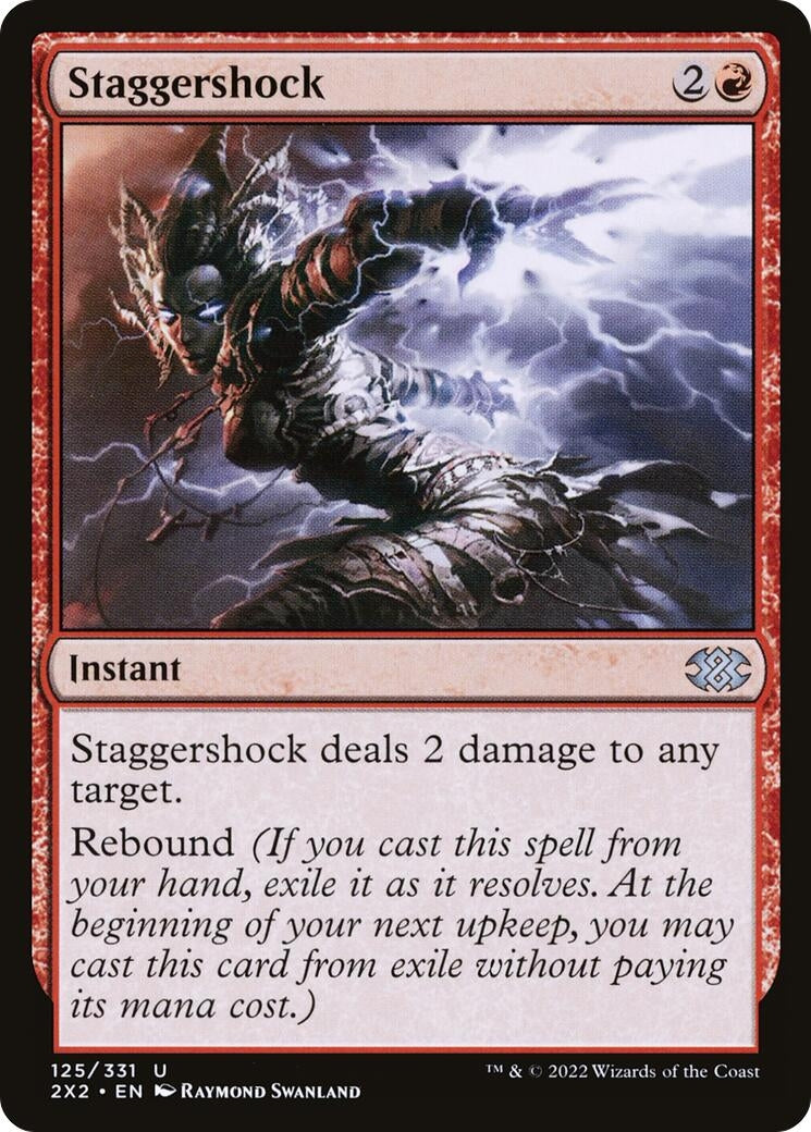 Staggershock (125) (Double Masters 2022) (Foil)