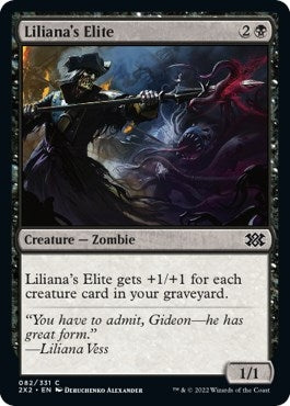 Liliana's Elite (82) (Double Masters 2022) (Foil)