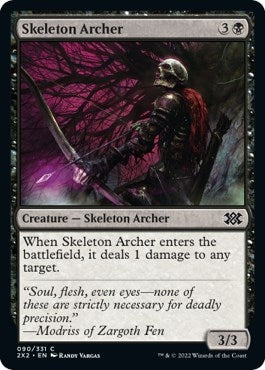 Skeleton Archer (90) (Double Masters 2022) (Foil)