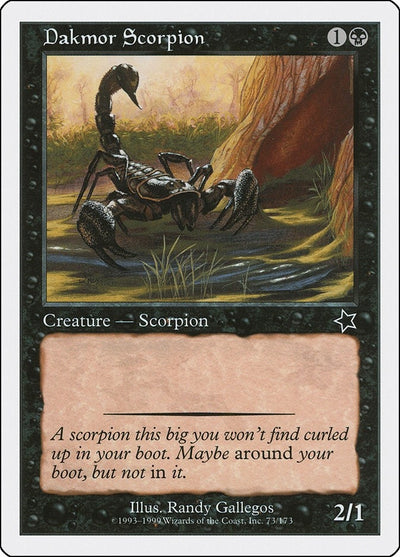Dakmor Scorpion (73) (S99)