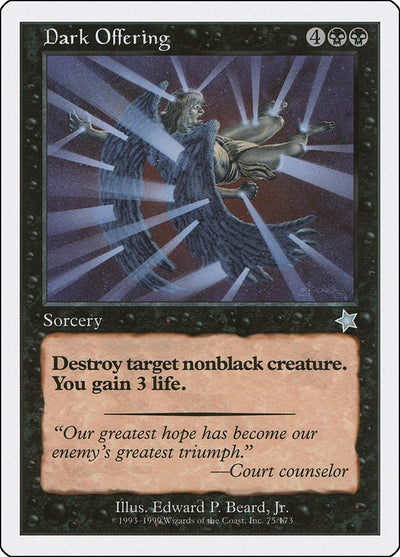 Dark Offering (75) (S99)