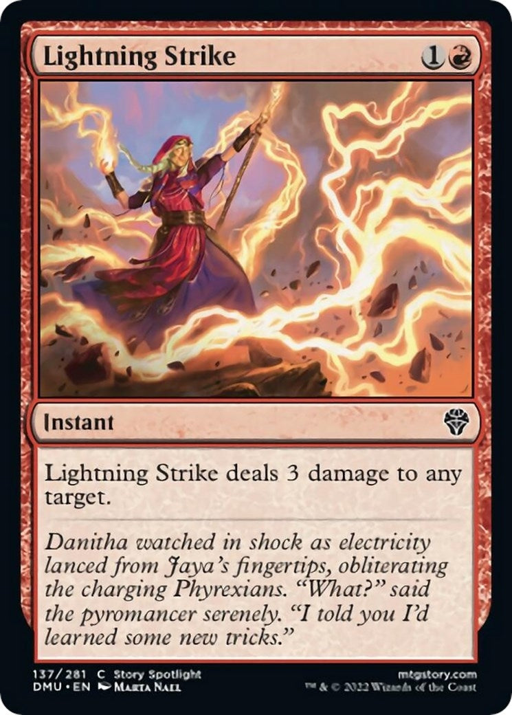 Lightning Strike (137) (Dominaria United)