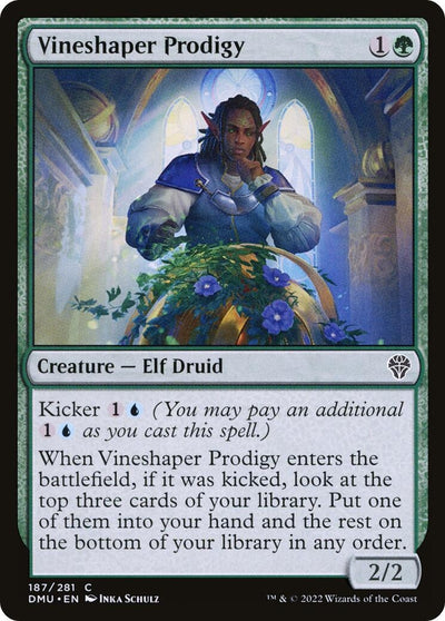 Vineshaper Prodigy (187) (Dominaria United) (Foil)