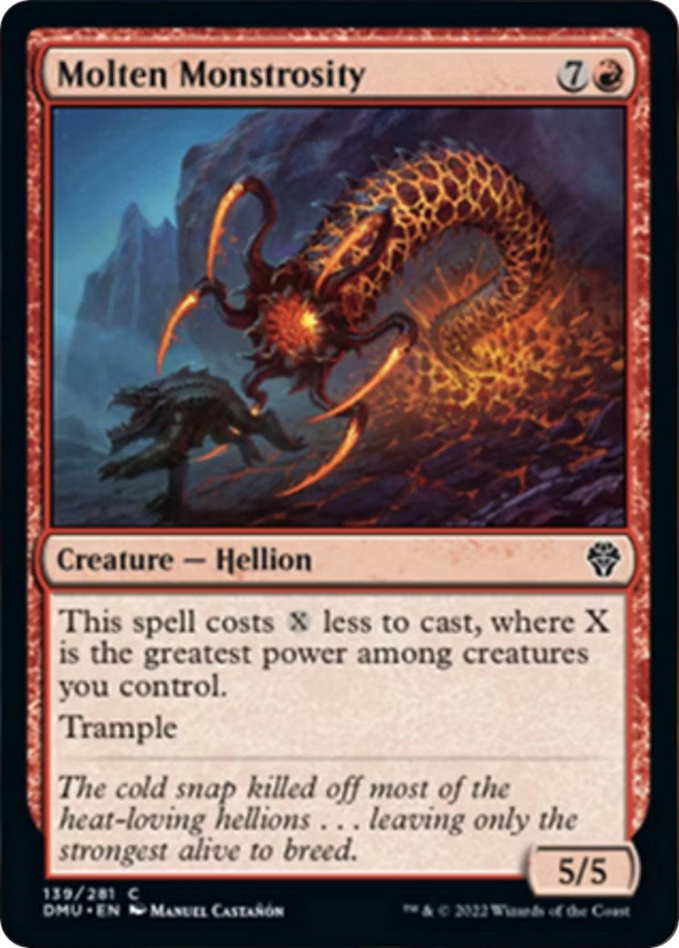 Molten Monstrosity (139) (Dominaria United) (Foil)