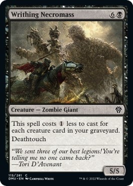 Writhing Necromass (115) (Dominaria United) (Foil)