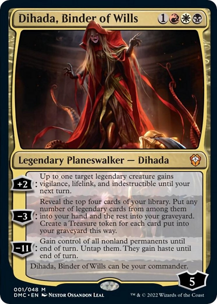 Dihada, Binder of Wills (1) (Dominaria United) (Foil)