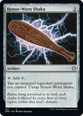 Honor-Worn Shaku (187) (Dominaria United)
