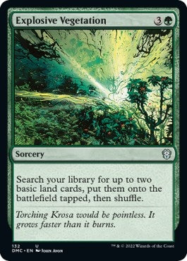 Explosive Vegetation (132) (Dominaria United)