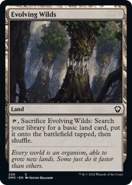 Evolving Wilds (208) (Dominaria United)