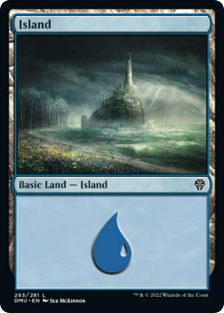Island (265) (265) (Dominaria United) (Foil)