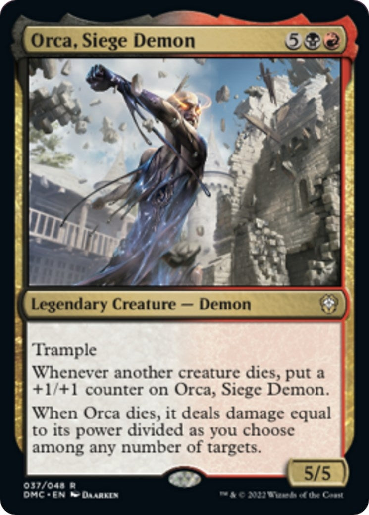 Orca, Siege Demon (37) (Dominaria United)