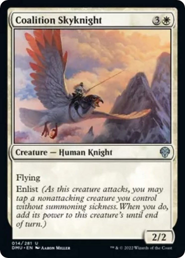 Coalition Skyknight (14) (Dominaria United) (Foil)