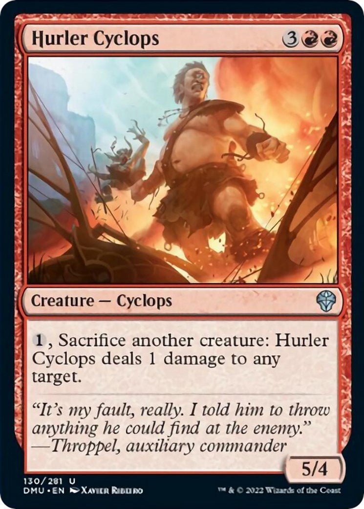 Hurler Cyclops (130) (Dominaria United)