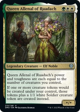 Queen Allenal of Ruadach (210) (Dominaria United) (Foil)