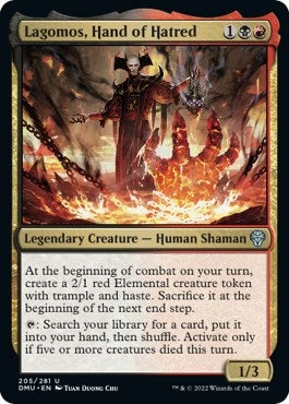 Lagomos, Hand of Hatred (205) (Dominaria United) (Foil)