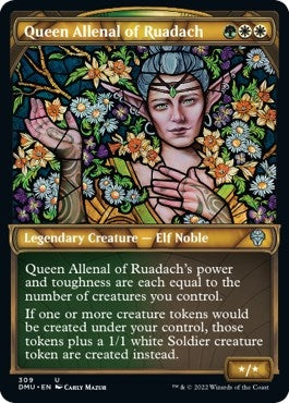 Queen Allenal of Ruadach (Showcase) (309) (Dominaria United) (Foil)