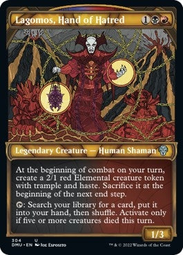 Lagomos, Hand of Hatred (Showcase) (304) (Dominaria United) (Foil)