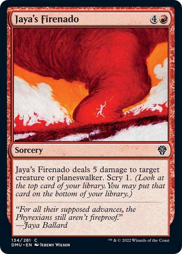 Jaya's Firenado (134) (Dominaria United) (Foil)