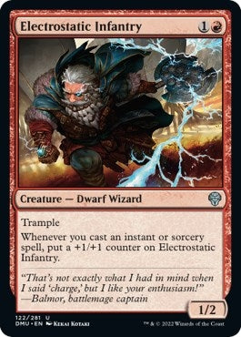Electrostatic Infantry (122) (Dominaria United) (Foil)