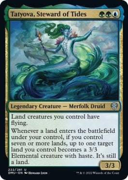 Tatyova, Steward of Tides (222) (Dominaria United) (Foil)