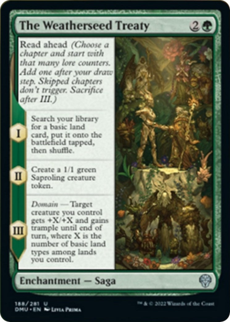 The Weatherseed Treaty (188) (Dominaria United) (Foil)