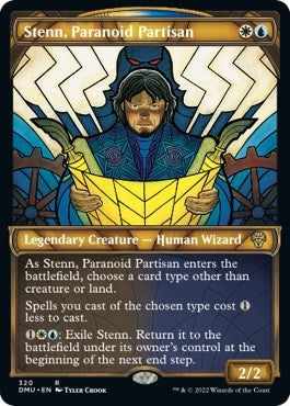 Stenn, Paranoid Partisan (Showcase) (320) (Dominaria United) (Foil)