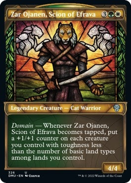 Zar Ojanen, Scion of Efrava (Showcase) (326) (Dominaria United) (Foil)