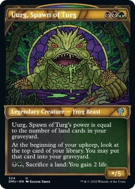 Uurg, Spawn of Turg (Showcase) (324) (Dominaria United) (Foil)