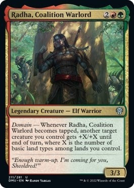 Radha, Coalition Warlord (211) (Dominaria United) (Foil)