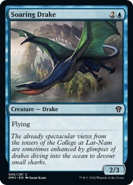 Soaring Drake (66) (Dominaria United) (Foil)