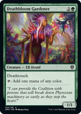 Deathbloom Gardener (159) (Dominaria United) (Foil)