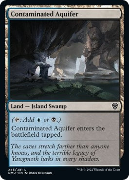 Contaminated Aquifer (245) (Dominaria United) (Foil)