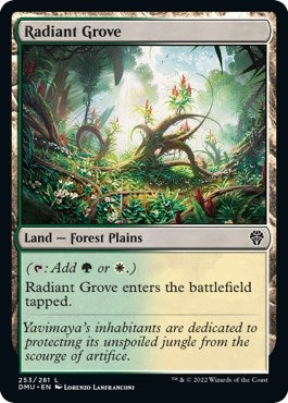 Radiant Grove (253) (Dominaria United) (Foil)