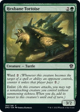 Hexbane Tortoise (166) (Dominaria United) (Foil)