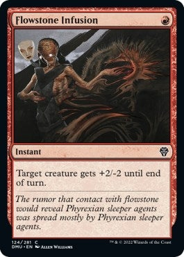 Flowstone Infusion (124) (Dominaria United) (Foil)