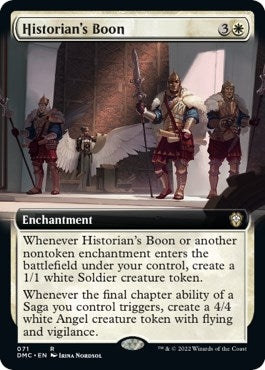 Historian's Boon (Extended Art) (71) (Dominaria United)
