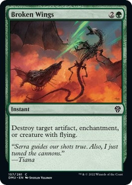Broken Wings (157) (Dominaria United) (Foil)
