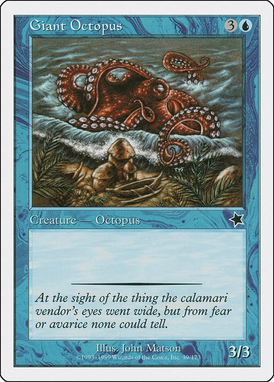 Giant Octopus (39) (S99)